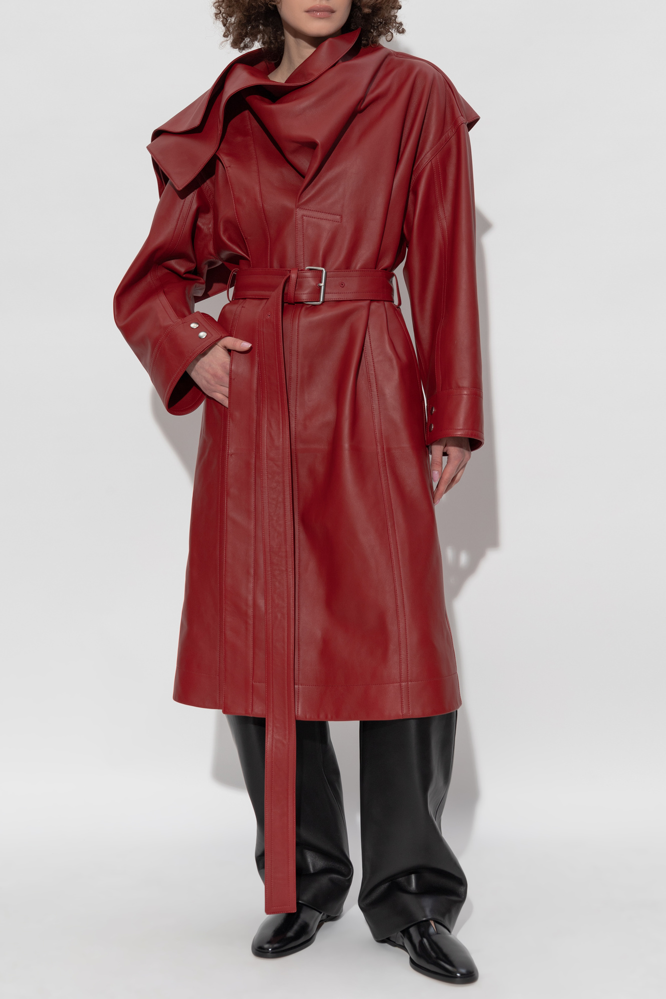 Bottega Veneta Leather coat | Women's | Vitkac